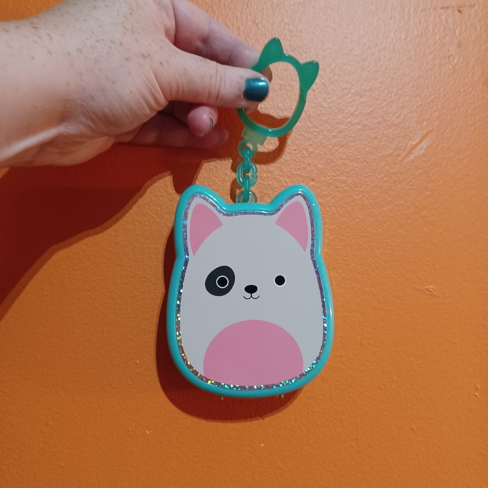 Squishmallows Squish-a-longs Storage Clip + 3 Mini-squish